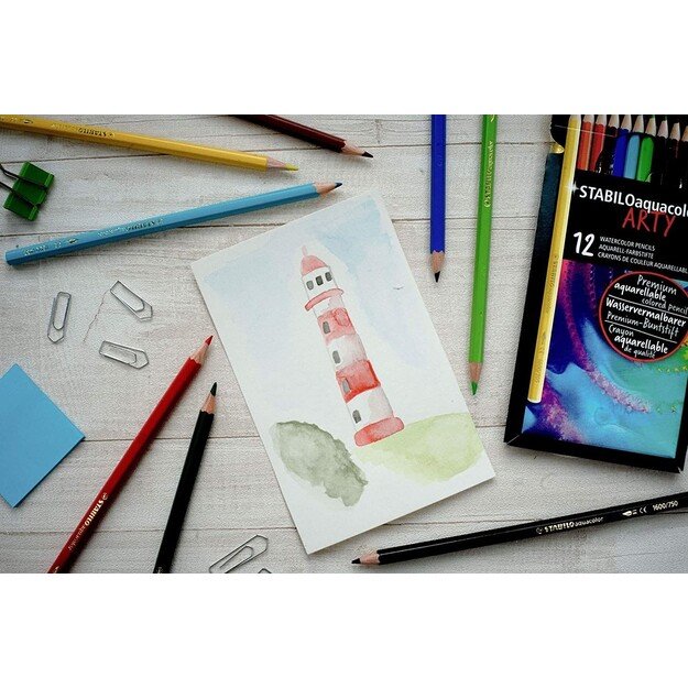 Stabilo - Aquacolor ARTY Wallet -12 1