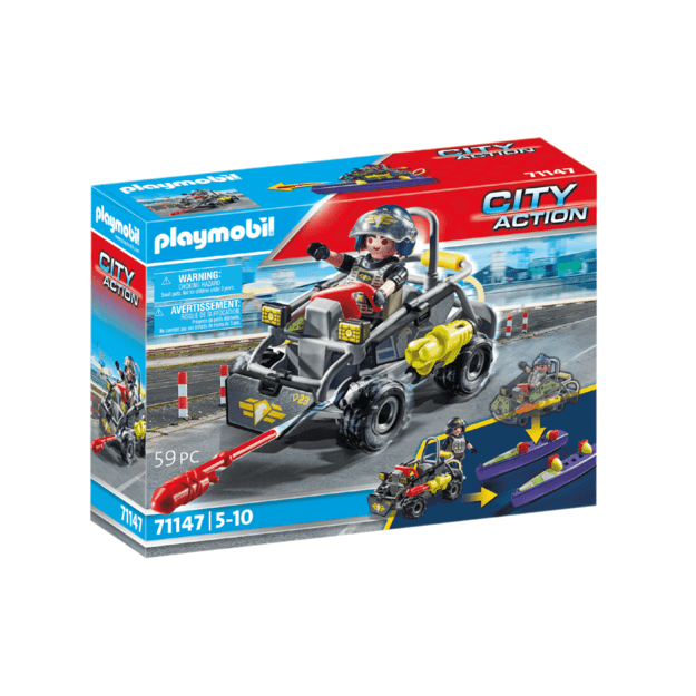 Playmobil - Tactical Unit - Mulit-Terrain Quad (71147)