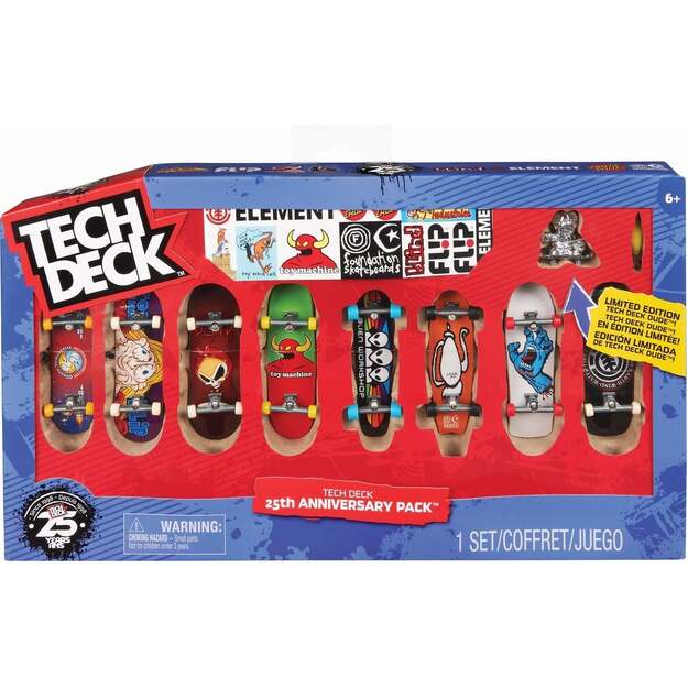 Tech Deck - 25th Anniversary 8 Pack (6067138)