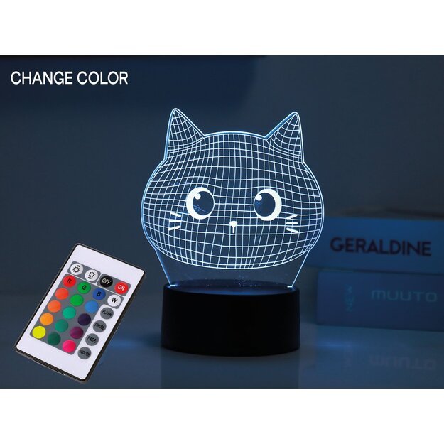 iTotal - 3D LED Lamp - Cat (XL2330A)