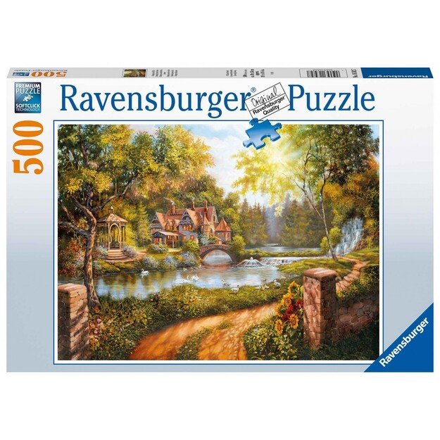 Ravensburger - Cottage By The River 500p - 16582