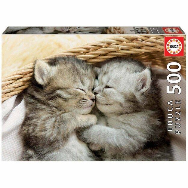 Educa - 500 pcs - Sweet Cats Puzzle (80-19004)