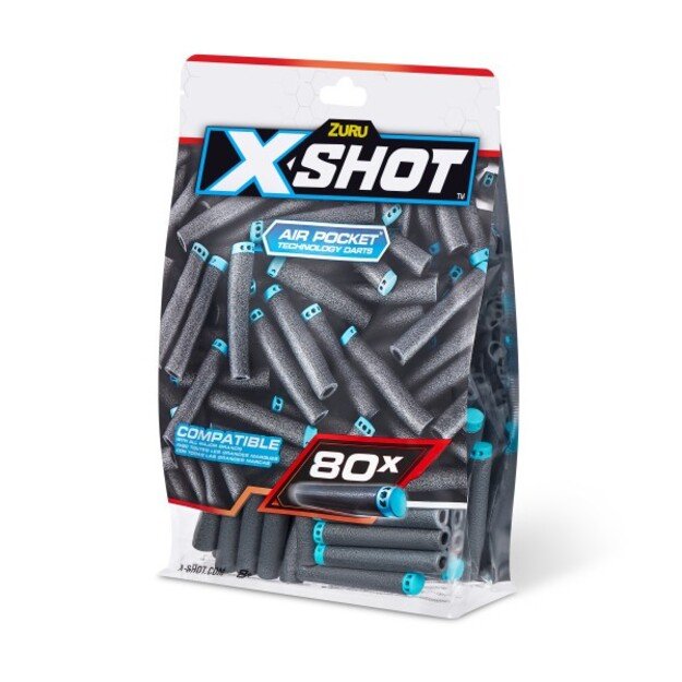 X SHOT-Excel 80PK Refill Darts - (36589)