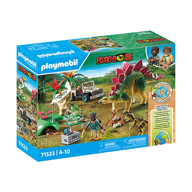 Playmobil - Research camp with dinos (71523)