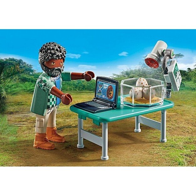 Playmobil - Research camp with dinos (71523)