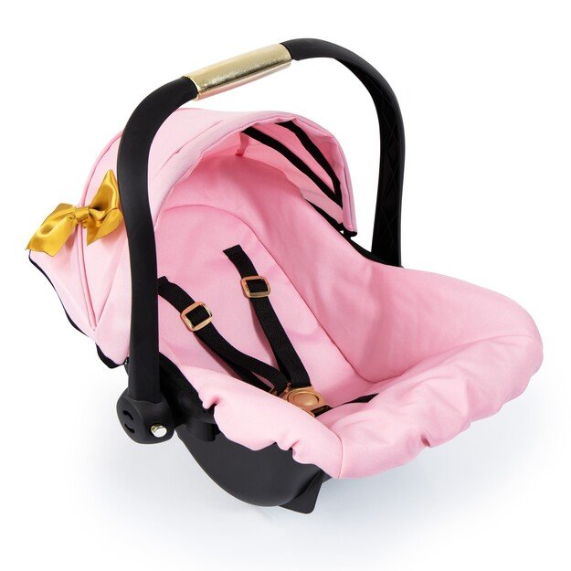 Bayer - Deluxe Car Seat with Cannopy - Gold Bow (67990AA)