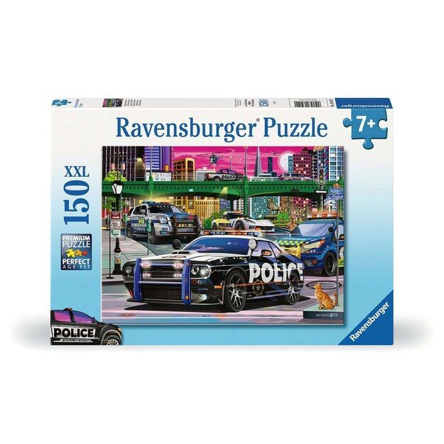 Ravensburger - Puzzle Police On Patrol 150p