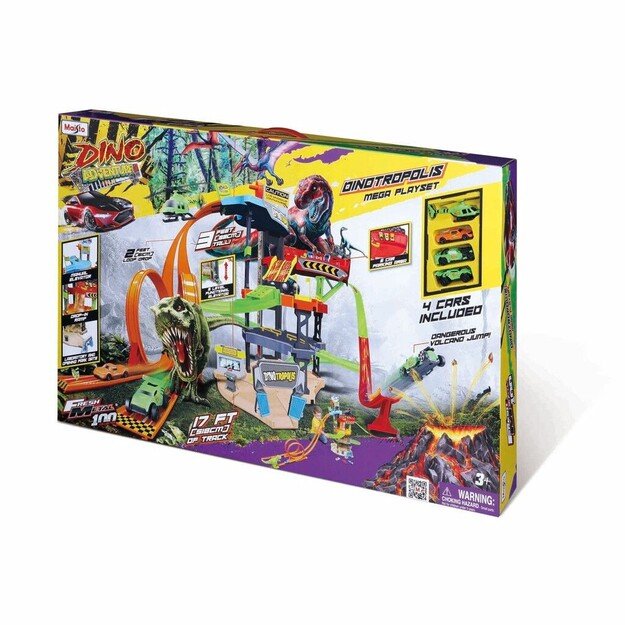 Maisto - Dinotropolis Mega Playset (257-10-12398)