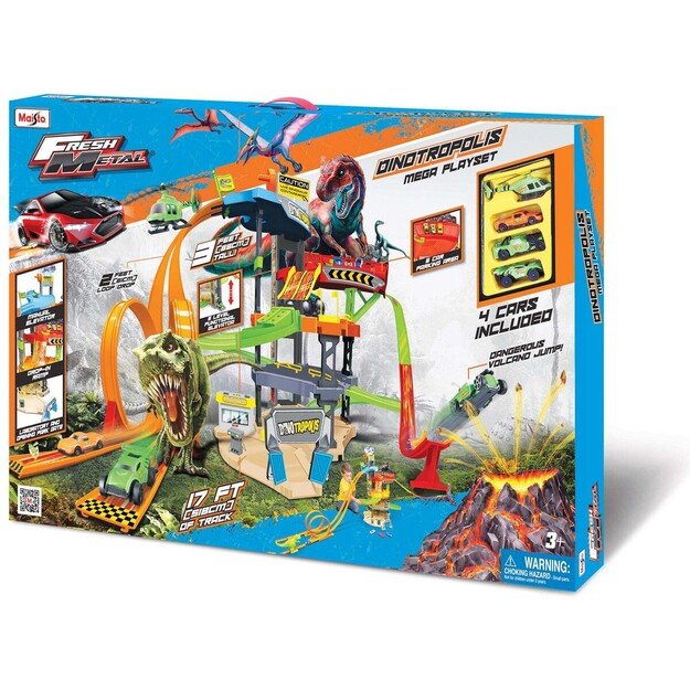 Maisto - Dinotropolis Mega Playset (257-10-12398)