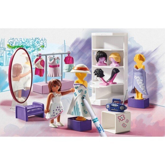 Playmobil - PLAYMOBIL Color: Dressing Room (71373)