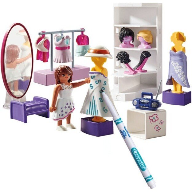 Playmobil - PLAYMOBIL Color: Dressing Room (71373)