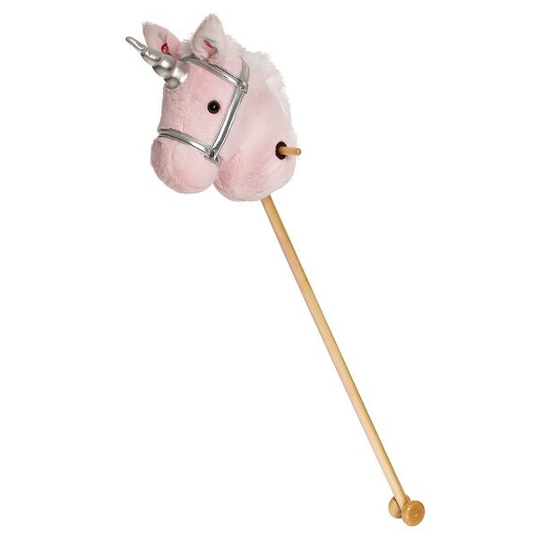 Teddykompagniet - Unicorn on stick, Pink (TK12599)