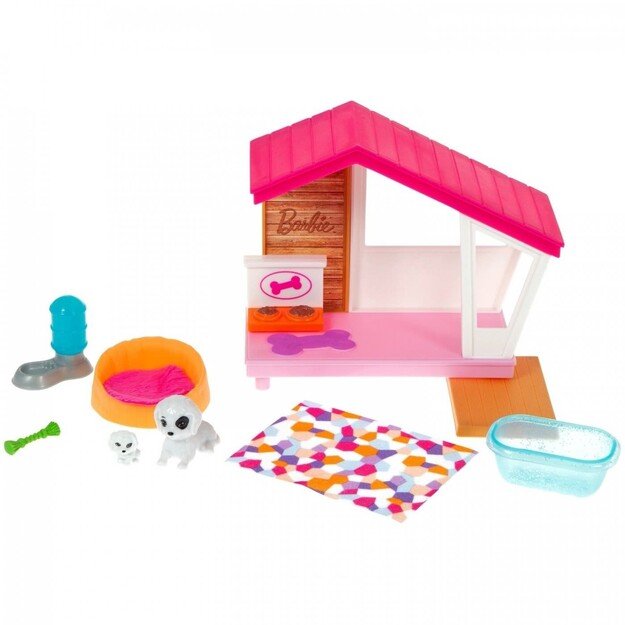 Barbie - Mini Playset Assortment w/Pet  (GRG75)