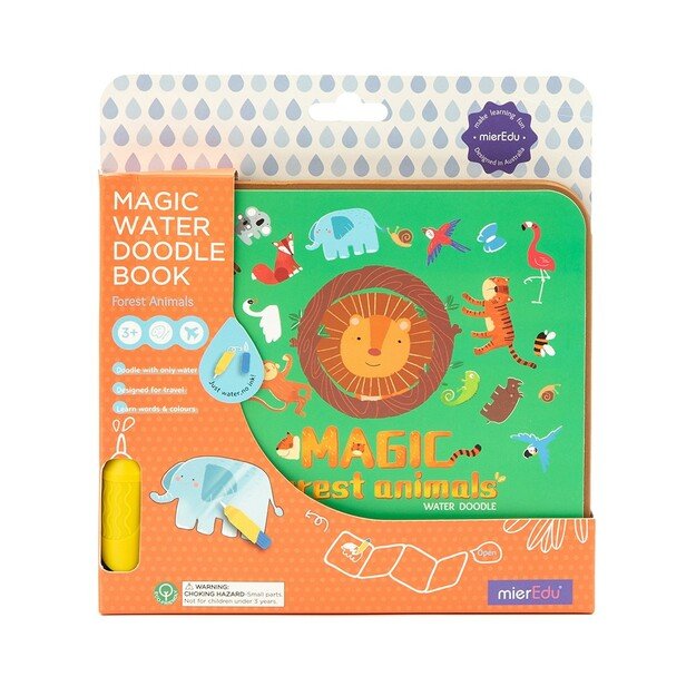 mierEdu - Magic Water Doodle Book - Forest Animals (ME229D)