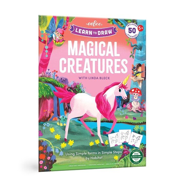 eeBoo - Learn to Draw - Magical Creatures - (EARTBK5)