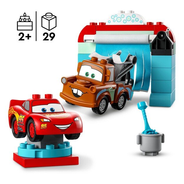 LEGO DUPLO - Lightning McQueen & Mater's Car Wash Fun (10996)