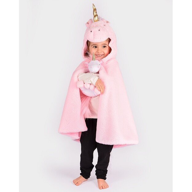 Den Goda Fen - Unicorn Cape - Pink (98-128 cm) (F9861)