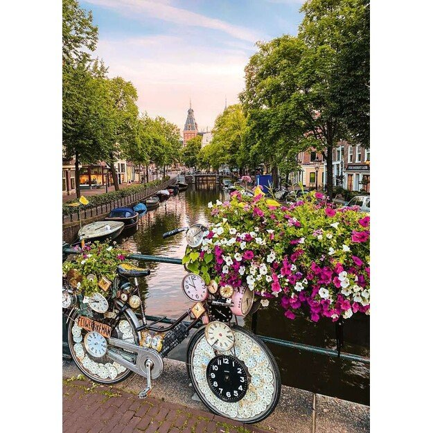 Ravensburger - Puzzle Bicycle Amsterdam 1000p