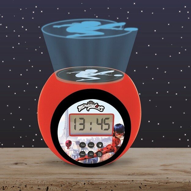 Lexibook - Miraculous Projector Alarm Clock with Timer (RL977MI) 5