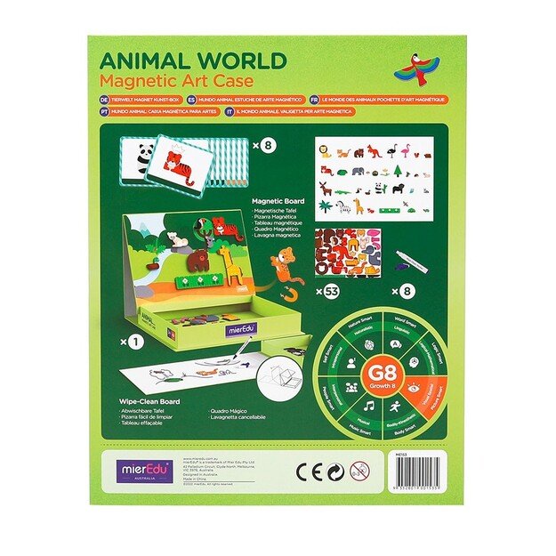 mierEdu - Magnetic Art Case - Animal World - (ME153)