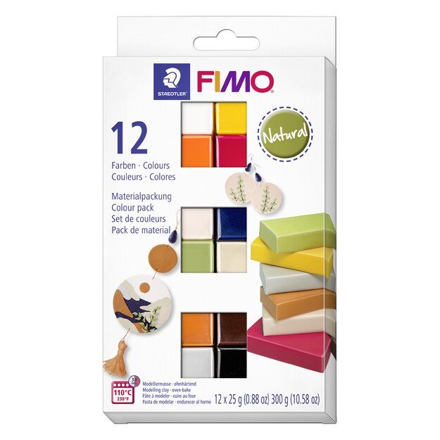 FIMO - Soft Set 12x25g - Nature (8023 C12-4)