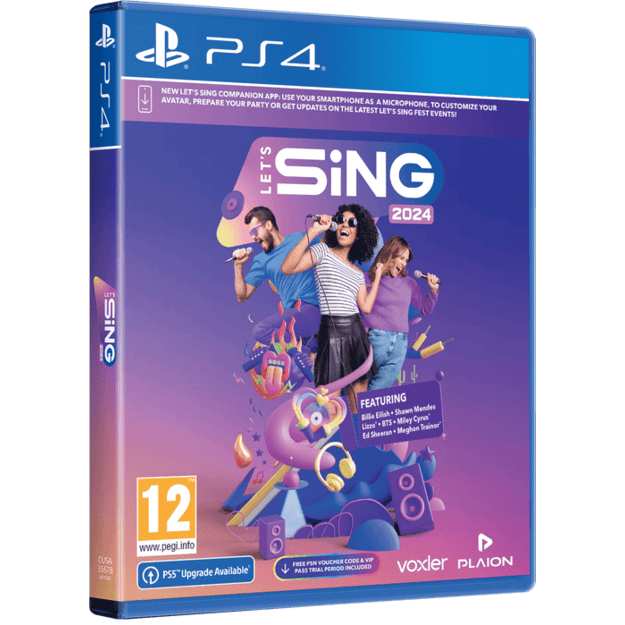 Let's Sing 2024
      
        - PlayStation 4