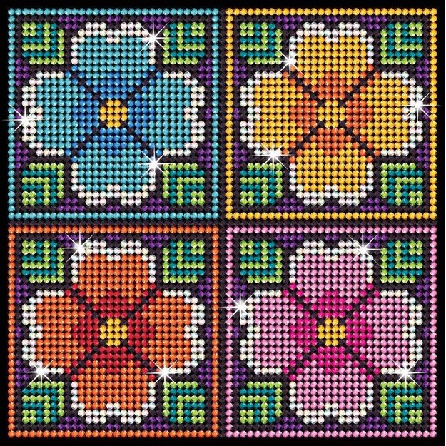 Diamond Art - Flowers (777223)