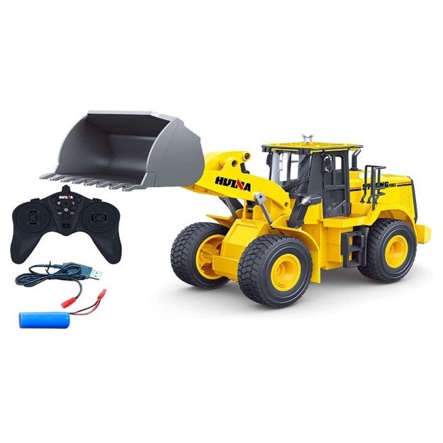 HUINA - Wheel Loader R/C 1:16 - Yellow (471454)