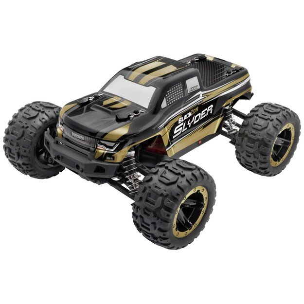 BLACKZON - Slyder MT 1/16 4WD Electric Monster Truck - Gold (540101)