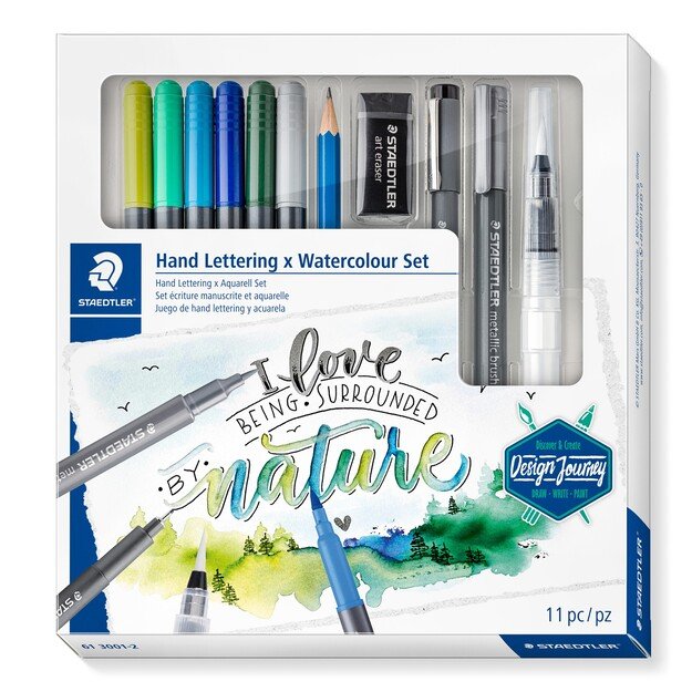 Staedtler - Mixed Set Print&watercolour (61 3001-2)