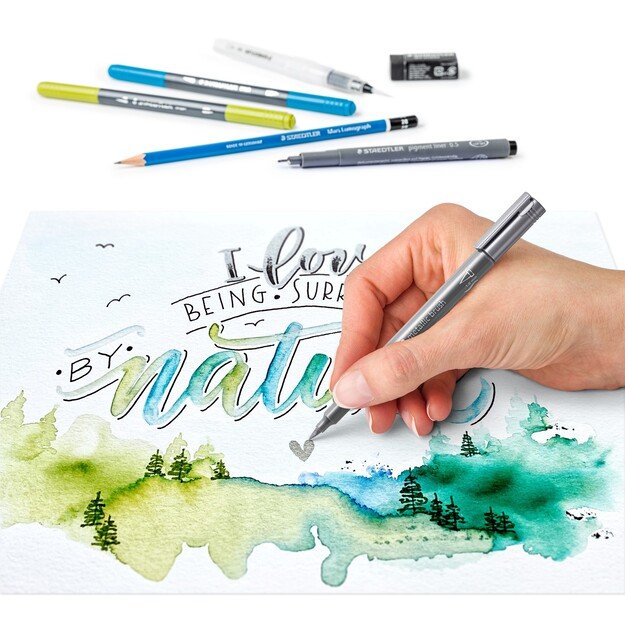 Staedtler - Mixed Set Print&watercolour (61 3001-2)