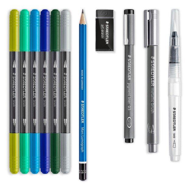 Staedtler - Mixed Set Print&watercolour (61 3001-2)