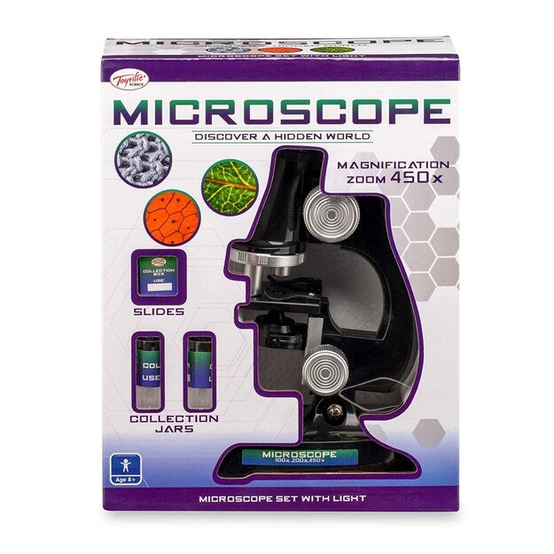 SCIENCE - Microscope Set with light (TY5519)