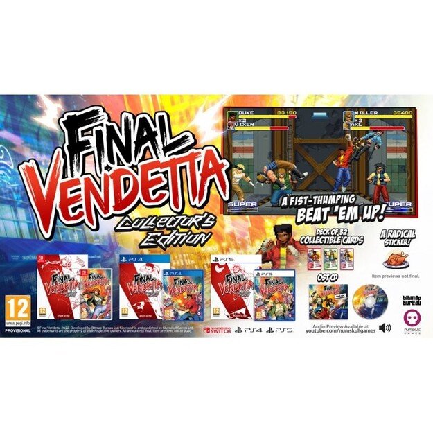 Final Vendetta - Collector's Edition
      
        - Nintendo Switch