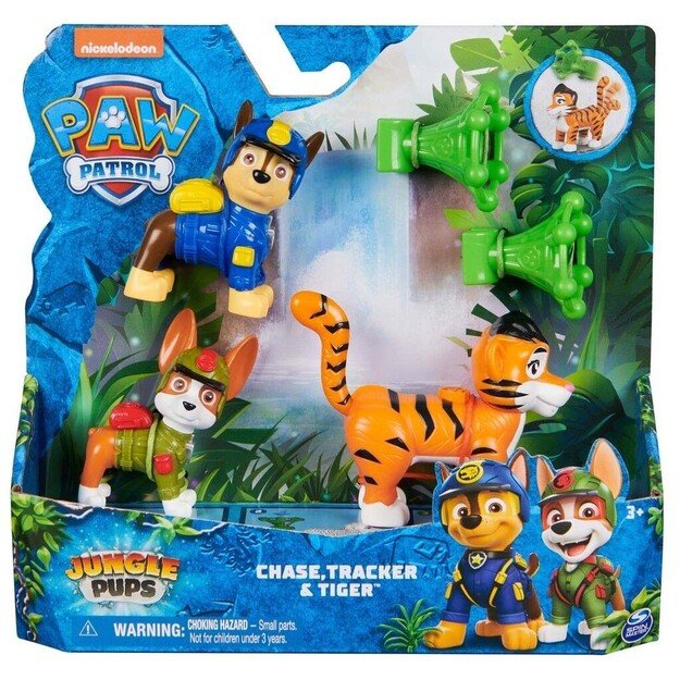 Paw Patrol - Jungle Hero Pups - Tracker & Chase (6068080)