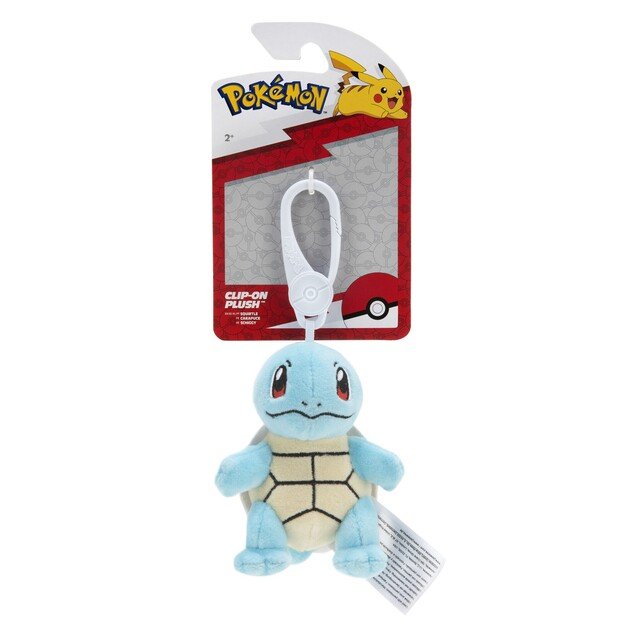 POKEMON - PLUSH CLIP ON W9 ASS (95177-9)