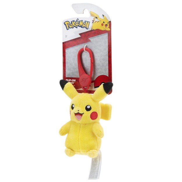 POKEMON - PLUSH CLIP ON W9 ASS (95177-9)