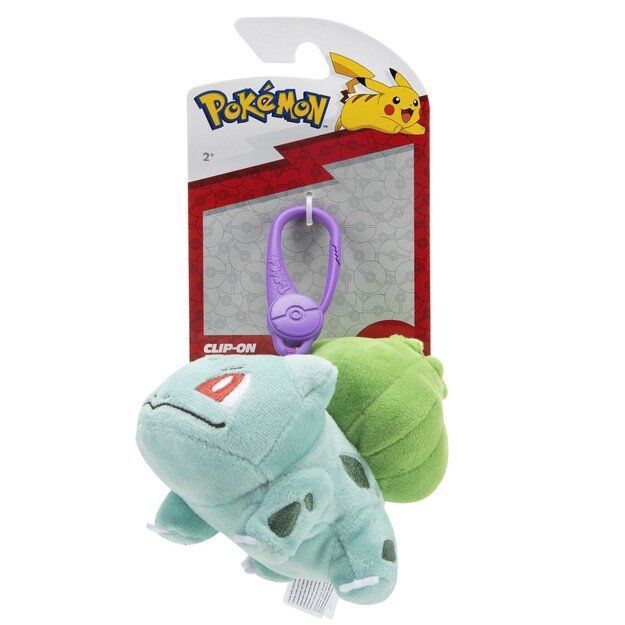 POKEMON - PLUSH CLIP ON W9 ASS (95177-9)