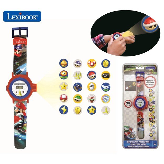 Lexibook - Super Mario - Digital Projection Watch (DMW050NI)