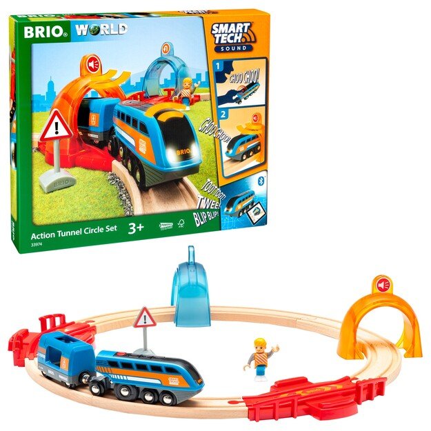 ​BRIO - Smart Tech Sound Action Tunnel Circleset​ (33974)​