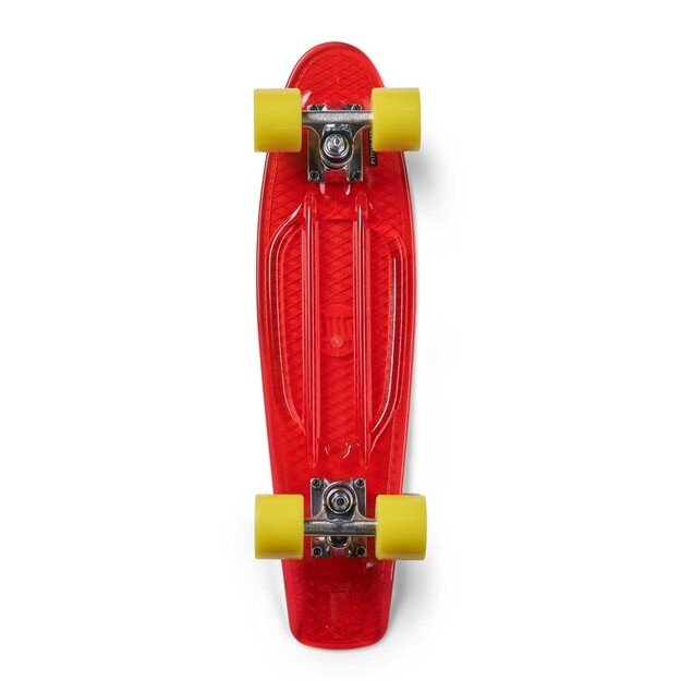 Outsiders - Transparent Retro Skateboard Red