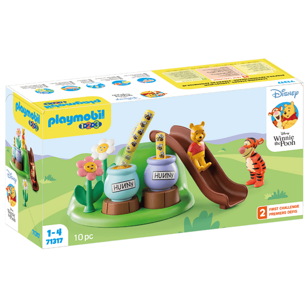 Playmobil - 1.2.3 & Disney: Winnie's & Tigger's Bee Garden (71317)