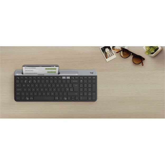 LOGITECH K580 Slim Multi-Device Wireless Keyboard GRAPHITE NORDIC