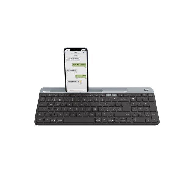 LOGITECH K580 Slim Multi-Device Wireless Keyboard GRAPHITE NORDIC