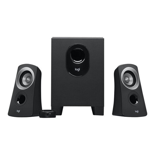 Logitech - Speaker System Z313 2.1 black