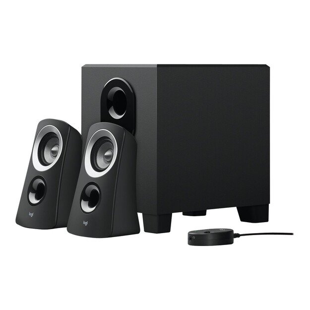 Logitech - Speaker System Z313 2.1 black