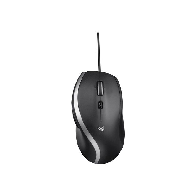 Logitech - M500S Mouse - Black - Cable