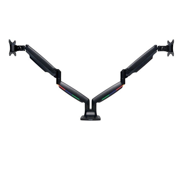 Kensington - OneTouch SmartFit Monitor arm dual - Black