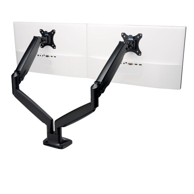 Kensington - OneTouch SmartFit Monitor arm dual - Black