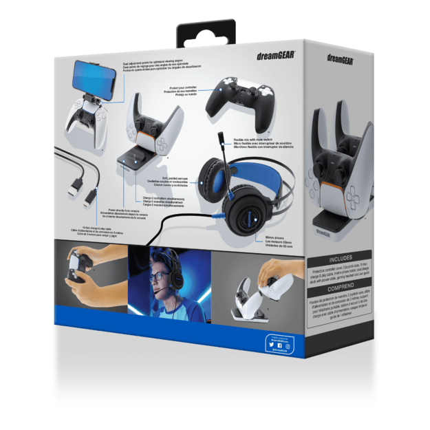 Dreamgear, Gamer'S Kit For Playstation 5, Black